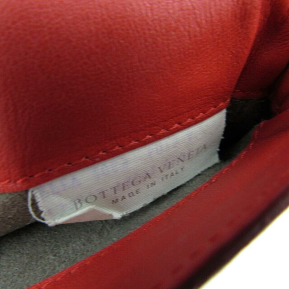 Bottega Veneta Python Pouch Red Wallet - image 8